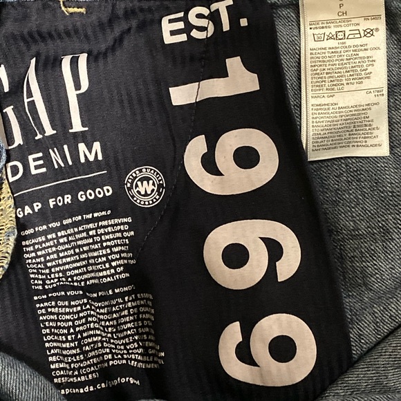 Gap Maternity Denim Overalls - Picture 4 of 5